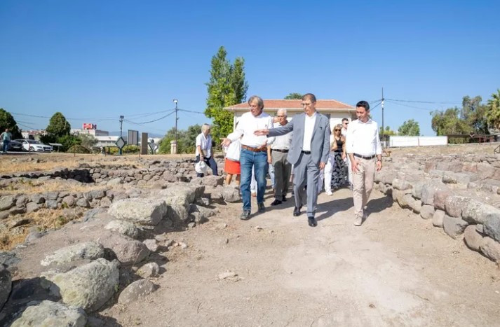 Başkan Tugay’dan Smyrna Antik Kenti’ne İnceleme Ziyareti