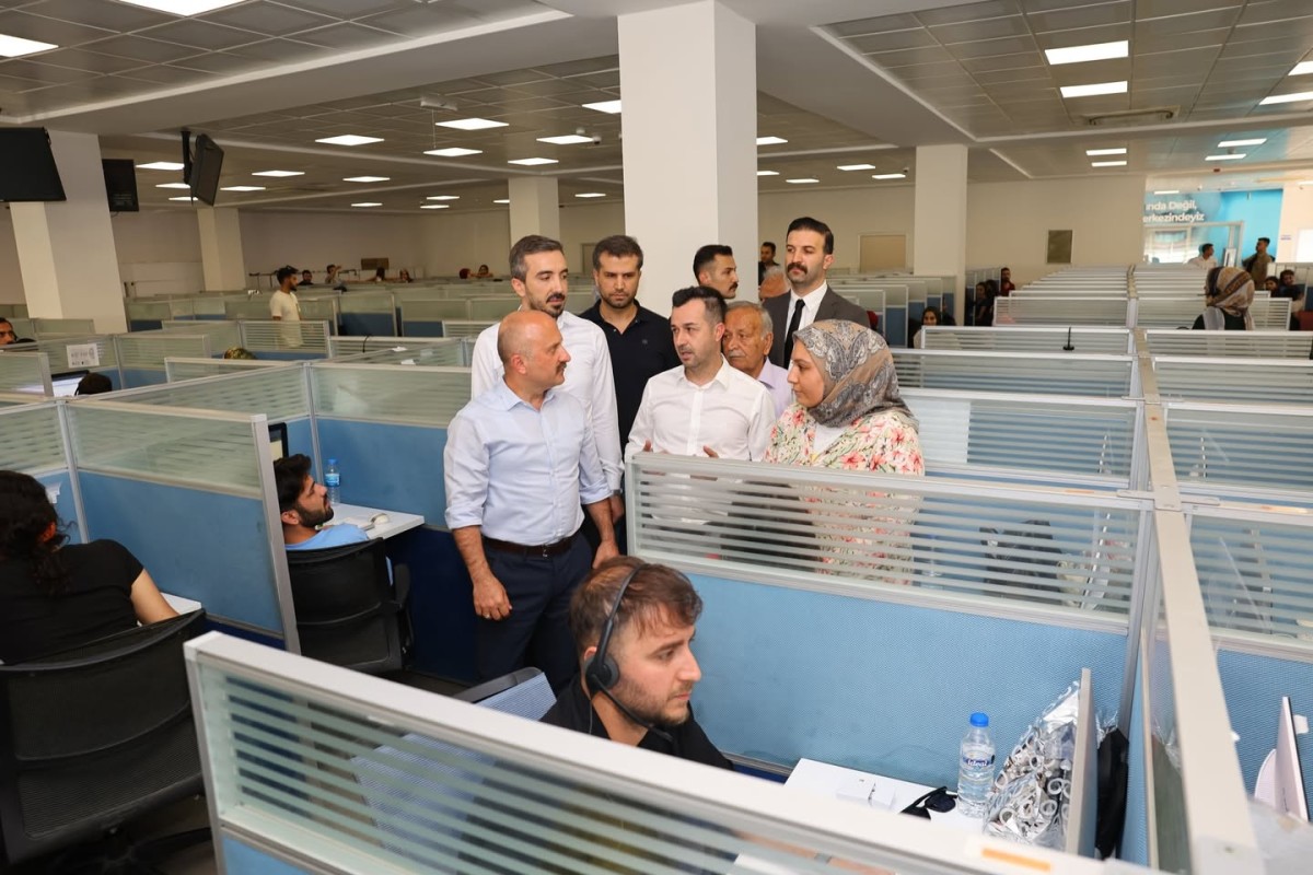 Vali Dr. Osman Varol’dan Assist Çağrı Merkezine ziyaret